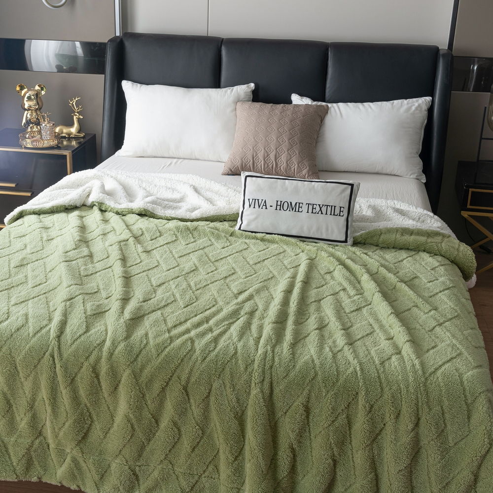 Плед Fluffy бамбуковая микрофибра FL013, размер 200*230