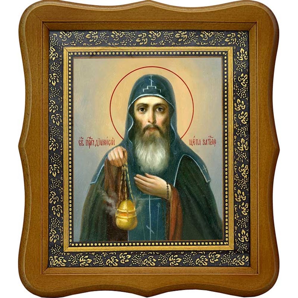 Дионисий Печерский, Щепа, преподобный иеромонах. Икона на холсте.