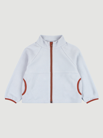 Флисовая куртка на молнии Mjölk Серебро