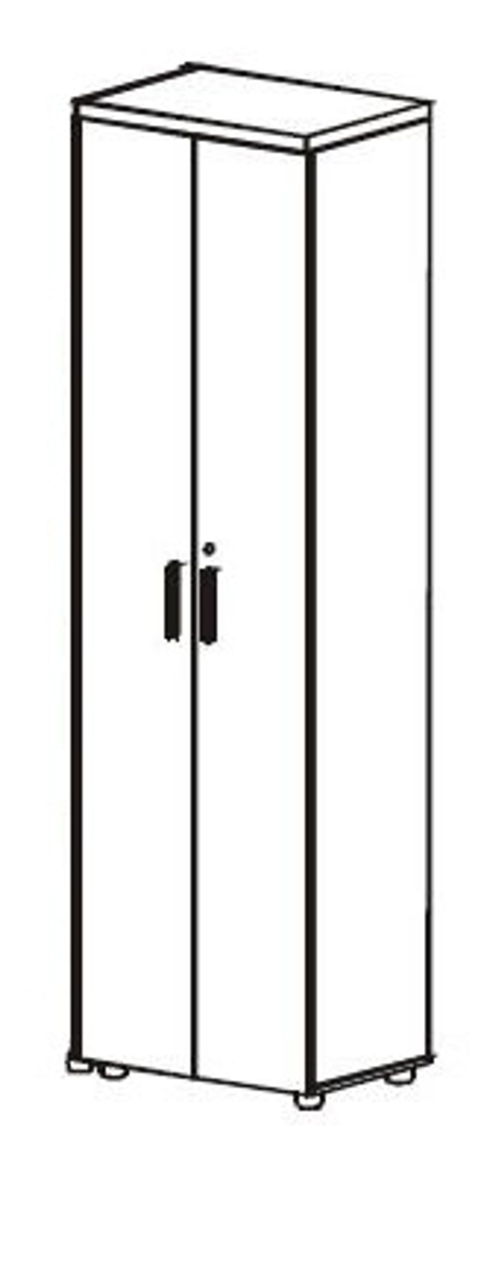 Шкаф для документов с замком Цезарь 21.12