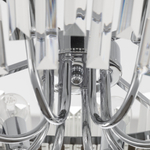 Citilux Вестерос CL307180 Люстра хрустальная потолочная Хром