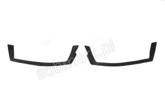 Юбка переднего бампера V.1 для BMW X5 F15 2013-2018