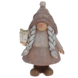 GAEM Фигурка декоративная "Гном", L10 W7,5 H14,5 см, 2в.