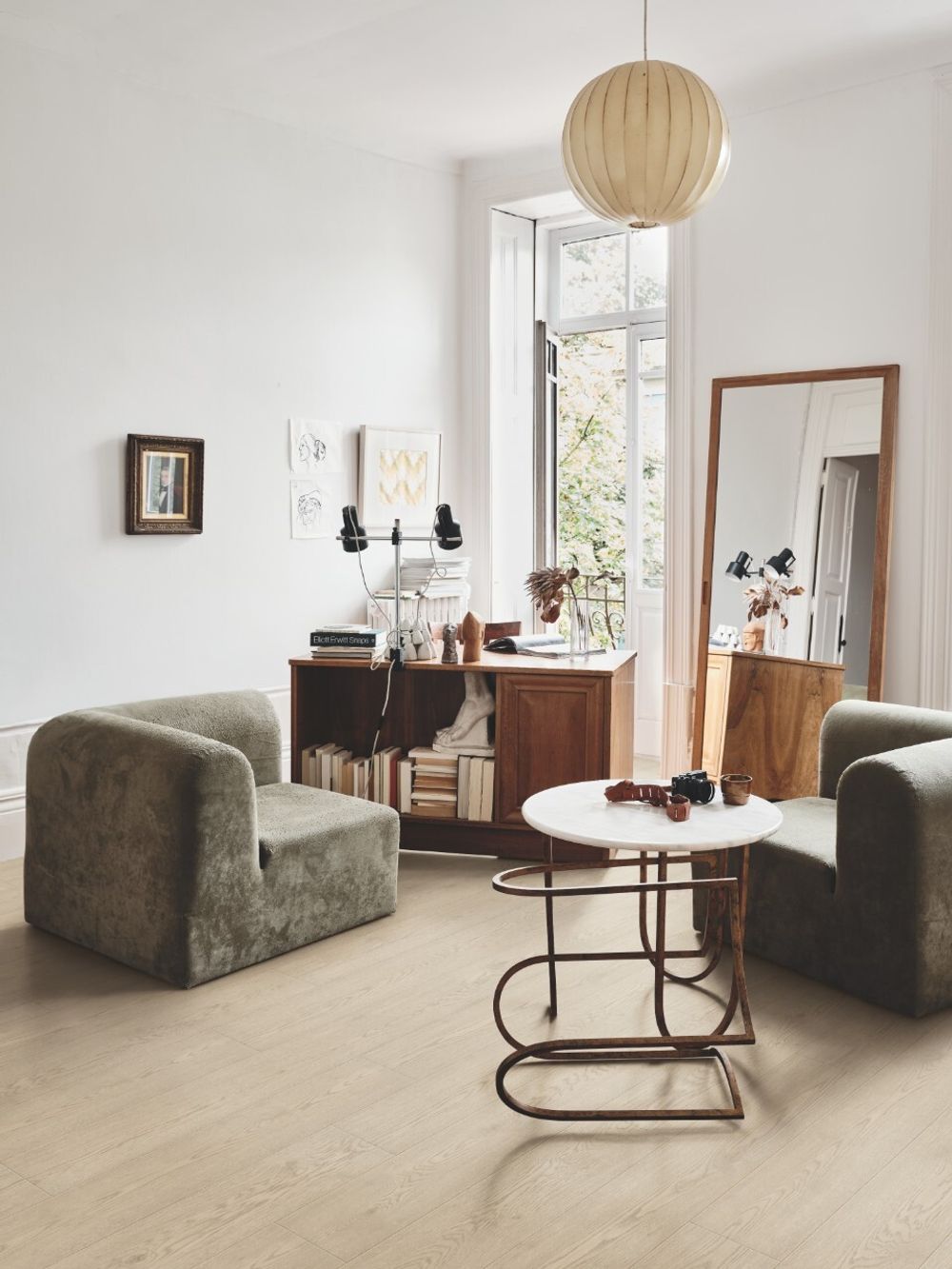 Uppsala pro Дуб вековой серо-бежевый, 1,596 м²