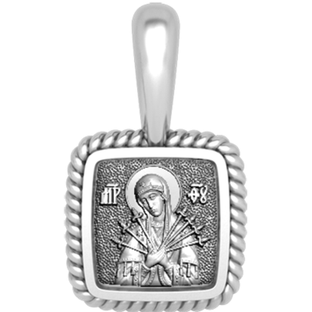 Подвеска Семистрельная Богоматерь