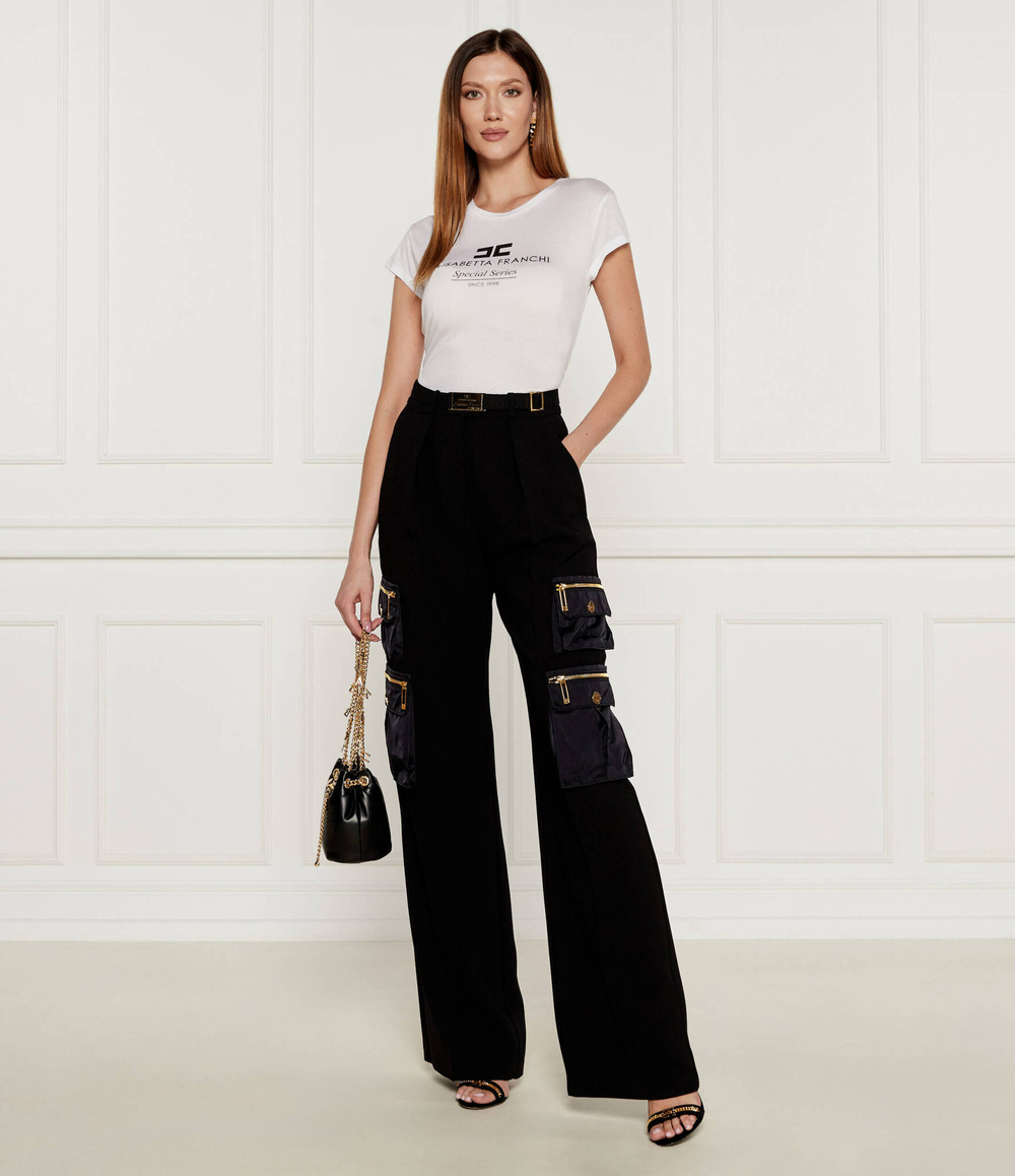 Брюки карго Elisabetta Franchi - черный(PA04546E2)