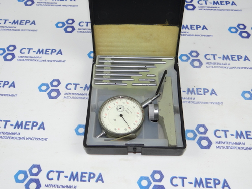 Глубиномер индикаторный ГИ-100 (0-100мм.) Цена деления 0,01мм СССР УЦЕНКА