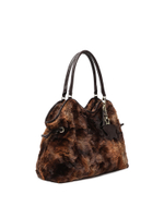 Сумка Eco Fur Dimsum Brown