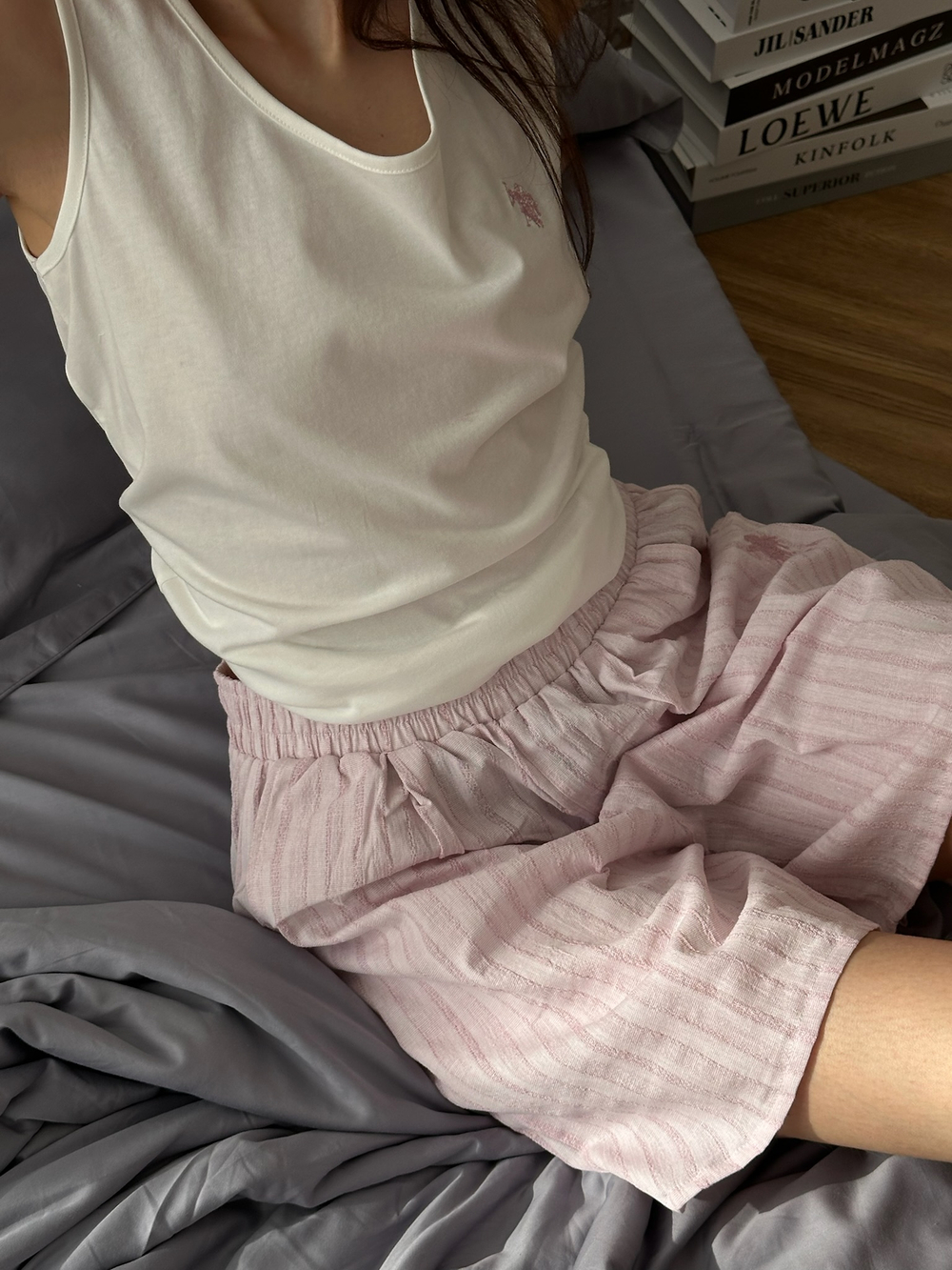 Женский комплект с шортами U.S. Polo | розовый