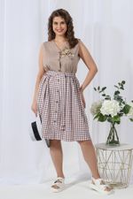 Сарафан Гербера-3 Виотекс БЕЖЕВЫЙ