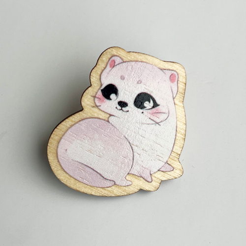 Деревянный пин / pendeltur / STRAY KIDS / Джиннирет