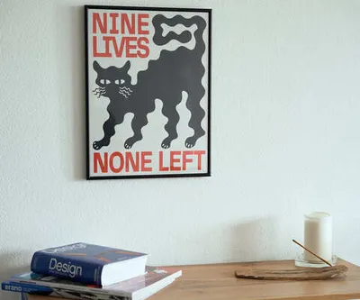 Постер на холсте Nine Lives