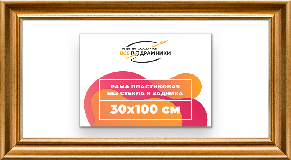 Рама 30x100 для картин и фотографий RP0481925-01