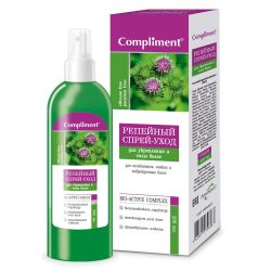 Compliment Репейный спрей-уход для укрепления и силы волос