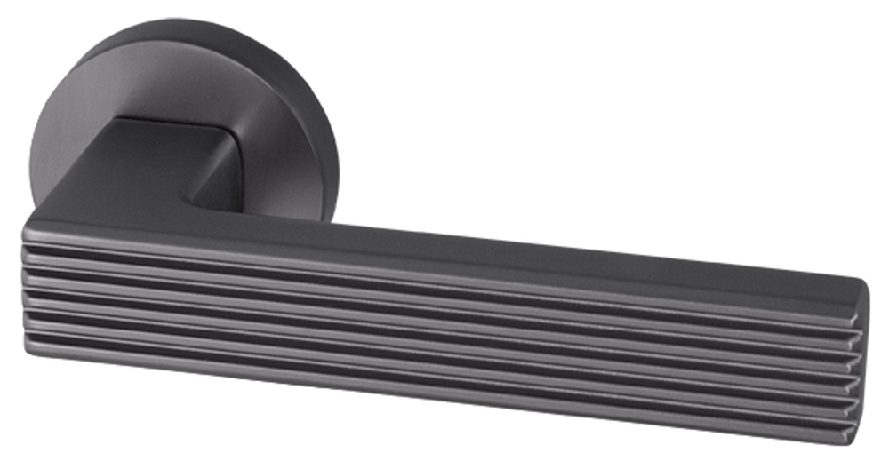 Ручка Армадилло LINE URB6 BPVD-77, цвет никель вороненый (гарантия - 5 лет)