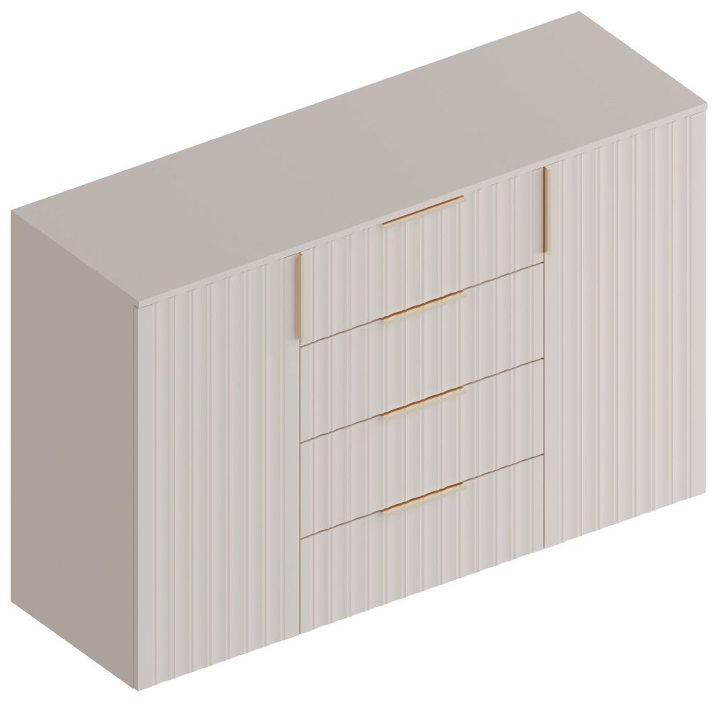 Комод 2-ств с 4 ящиками "Тефия" 1400