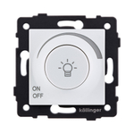 Светорегулятор универсальный 500W, белый Kollinger REA-027WH для Aspekt, Eleganz, Reflex