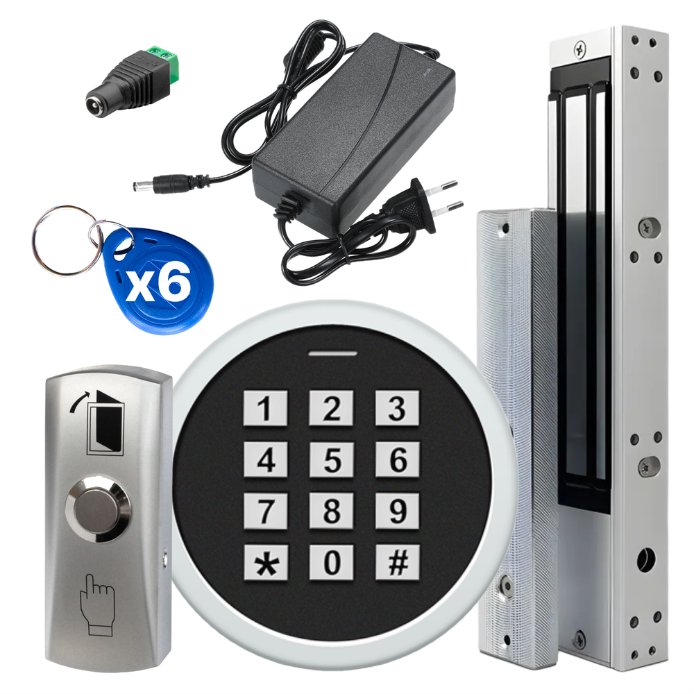 СКУД "COMFORT" Rondo с электромагнитным замком на 180 кг и кодовой панелью