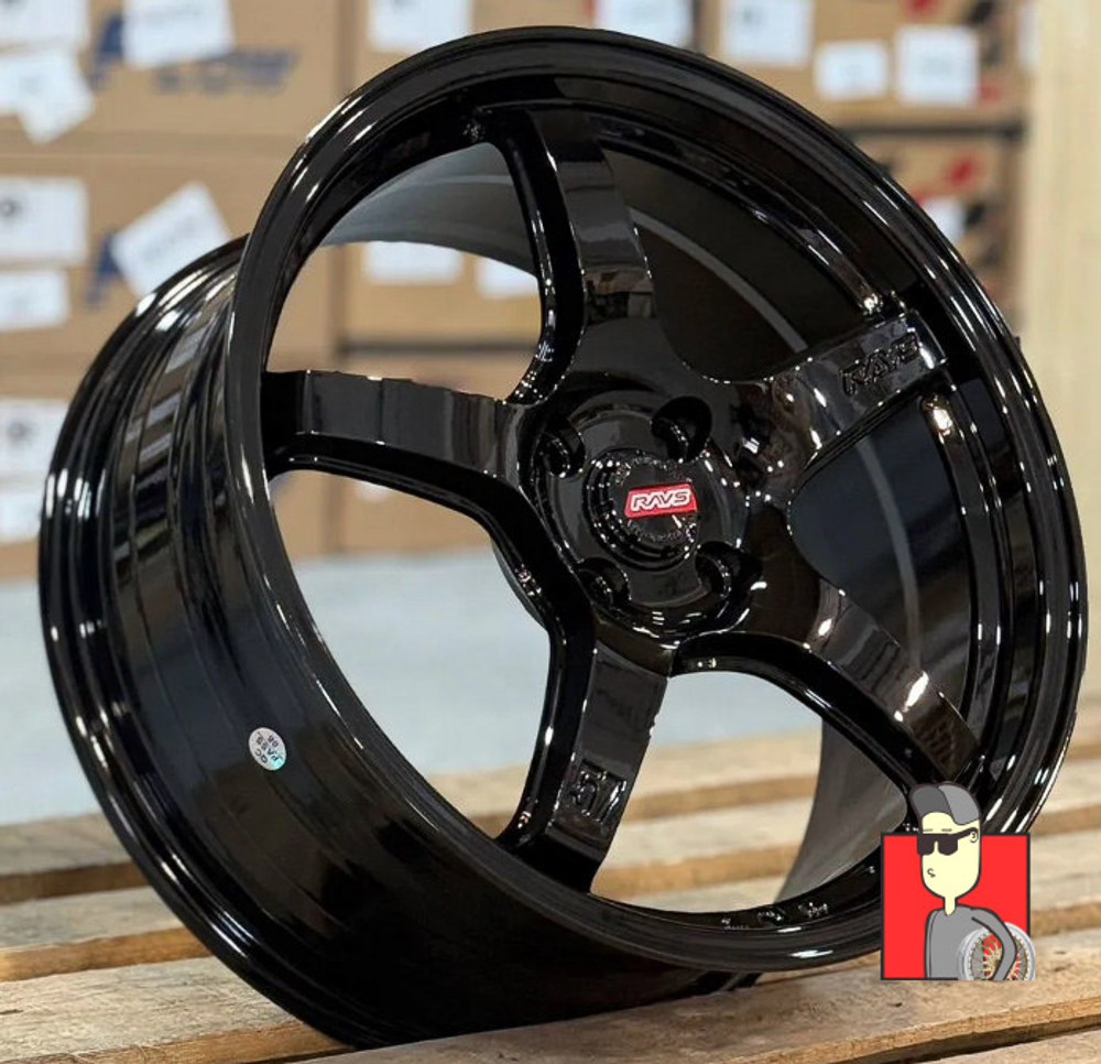 Комплект дисков Rays Gram Lights 57CR 17x7 et35 4x100