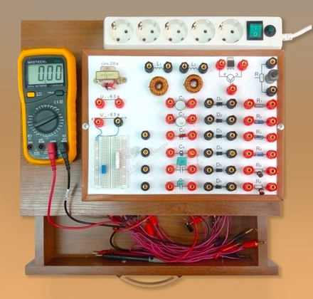 Стенд "Универсальный стенд для изучения основных законов электричества и электротехники"