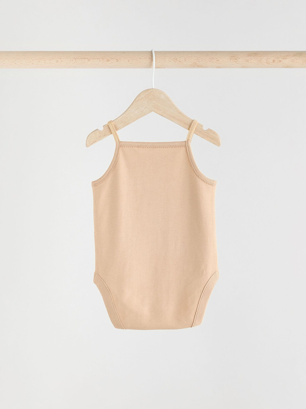 Боди без рукавов для малышей Next E58-045, 5 шт., Бежевый