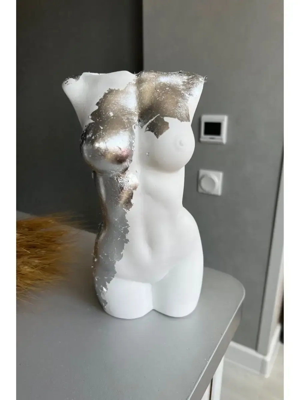 Кашпо для цветов Торс Горшок  Ваза Скульптура