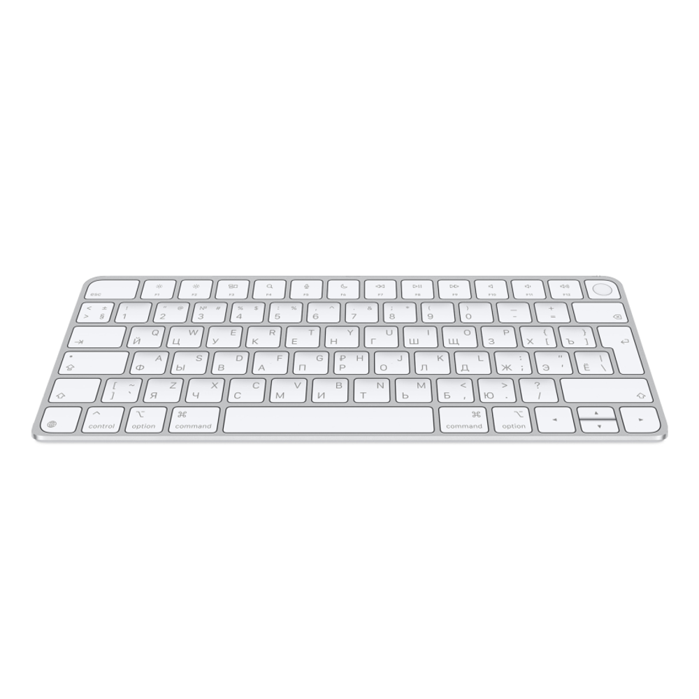 Беспроводная клавиатура Apple Magic Keyboard с Touch ID (USB-C) (Белый | White) Для Mac с чипом Apple