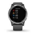 Часы для фитнеса Garmin vivoactive 4, серые, 010-02174-03
