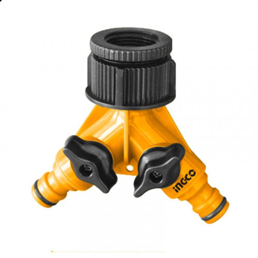 Распределитель двухканальный 1"- 3/4" INGCO HHC1202