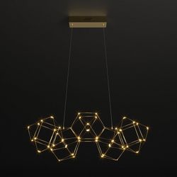 Подвесная люстра Eurosvet Uma 90168/5 медь