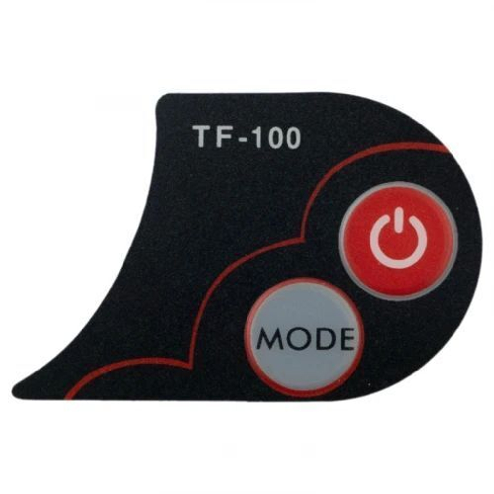 Наклейка бортового компьютера TF, QS, MR, CZK