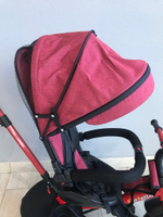 Детский трехколесный велосипед (2024) Farfello PL-02 (Красный/red)