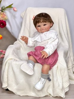 Кукла Реборн мягконабивная 60см (FA-966)