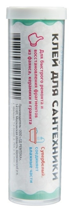 КЛЕЙ РЕМТЕКА ТИТАН ХОЛОДНАЯ СВАРКА ДЛЯ САНТЕХНИКИ БЕЛАЯ 62ГР РМ 0104