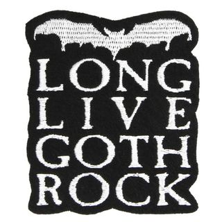 Нашивка Long live goth rock (242)