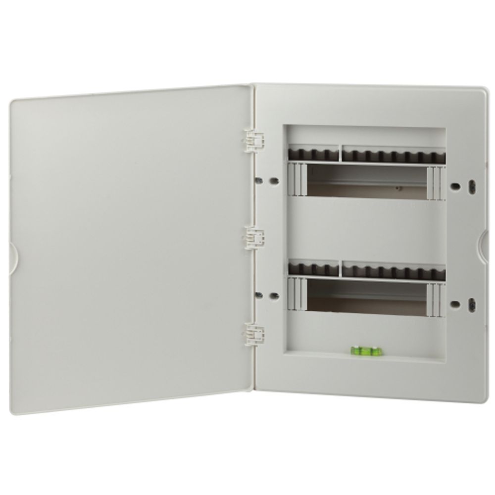 Корпус пластиковый ультратонкий ЩРВ-П-24 с белой крышкой ЭРА UNIQUE White_UBOX24 IP41 | Корпуса пластиковые