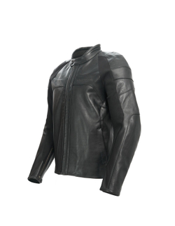 Куртка мотоциклетная Hyperlook TheGrom, кожа, защита на локтях и плечах, боковые карманы