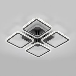 Citilux Марсель Смарт CL232A145E RGB Умная люстра Чёрная