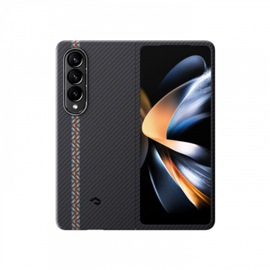 Чехол Pitaka Fusion Weaving Air Case для Samsung Galaxy Z Fold4, Rhapsody, кевлар (арамид)