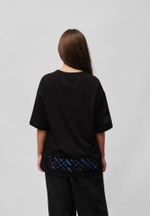 Футболка оверсайз SHANYRAQ BLACK