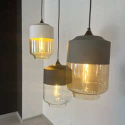 Подвесной светильник NORD A D18 White/Transparent