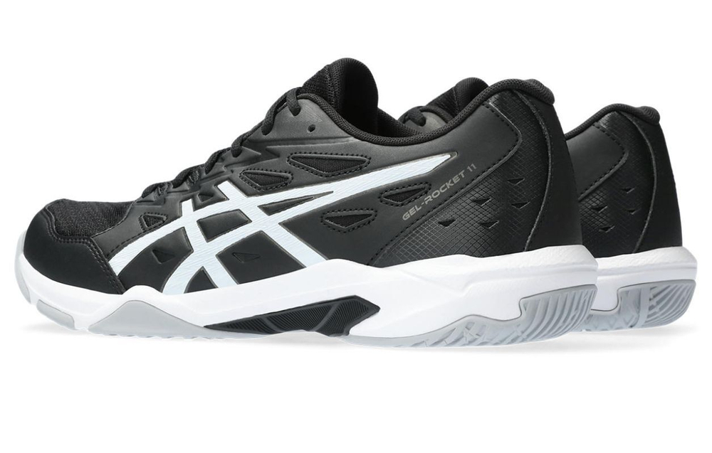 Мужские кроссовки для бадминтона/сквоша Asics Gel-Rocket 11 - черный