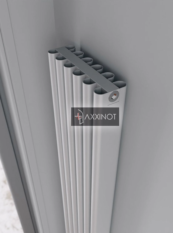 Axxinot Bramer V 2500 - вертикальный алюминиевый радиатор высотой 2530 мм