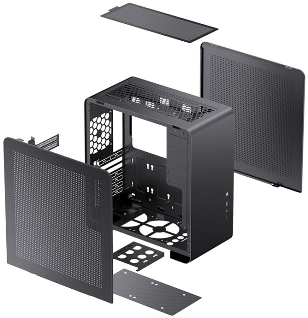 Корпус ATX JONSBO U4 Pro MESH Black