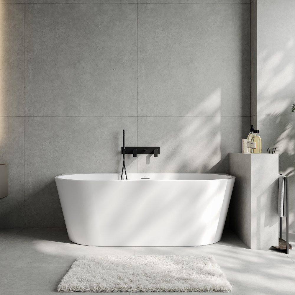 Акриловая ванна ABBER AB9503-1.8 белая