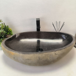 Раковина из речного камня RS-63501 (70*46*16) 0124