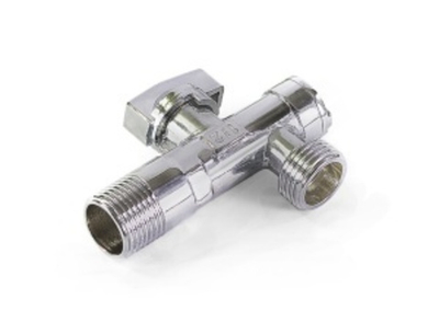 Кран уг. c сеткой (TIM) 1/2-1/2 (1/60)