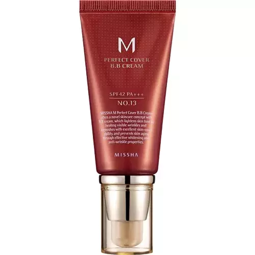 BB-крем Тон 13 Missha M Perfect cover BB cream SPF42/PA+++ (No.13), 50 мл