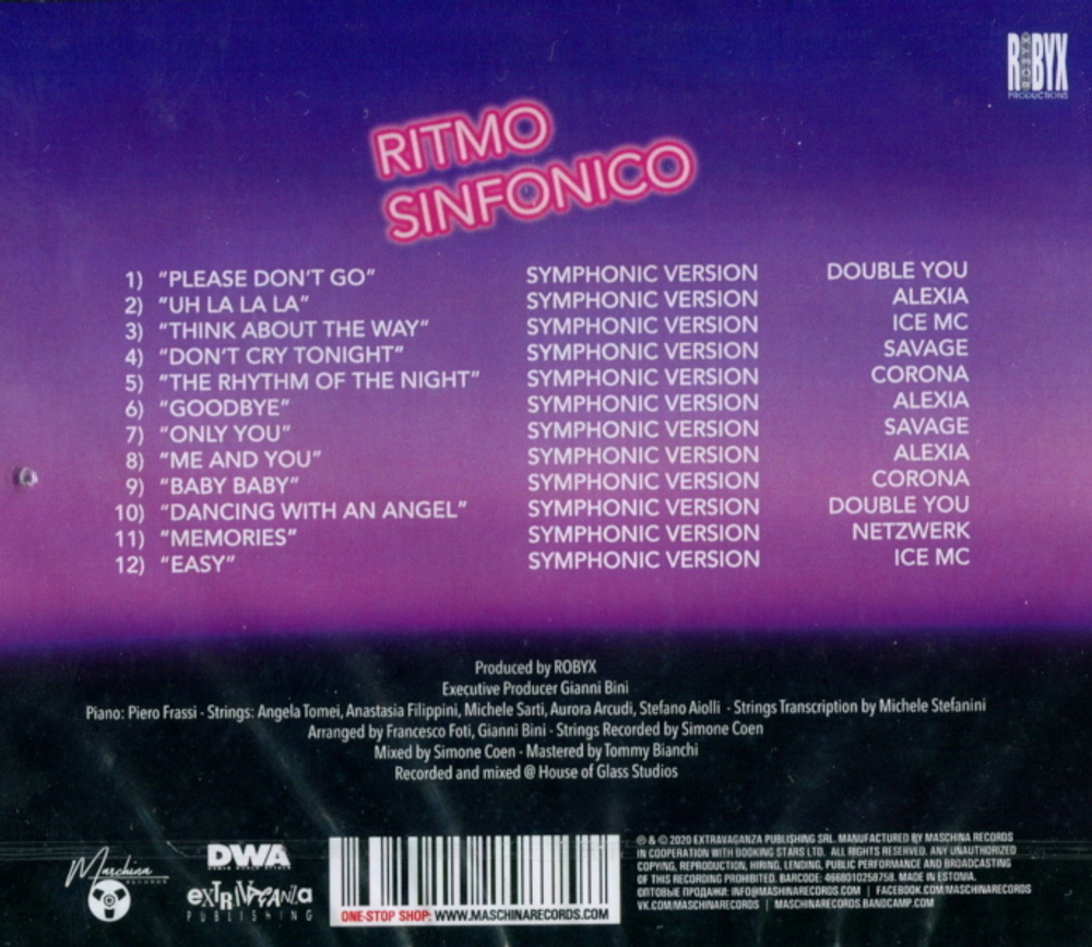 Savage & Friends / Ritmo Sinfonico (Limited Edition)(CD)