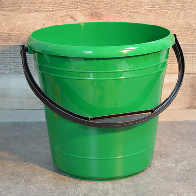 Ведро 10л "Элластик", цвет зеленый